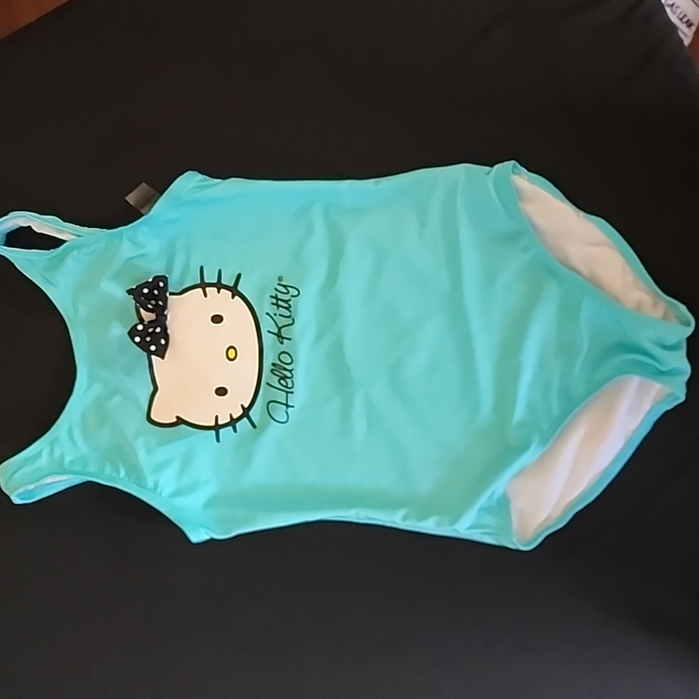 Hello Kitty Light Blue Swimsuit
